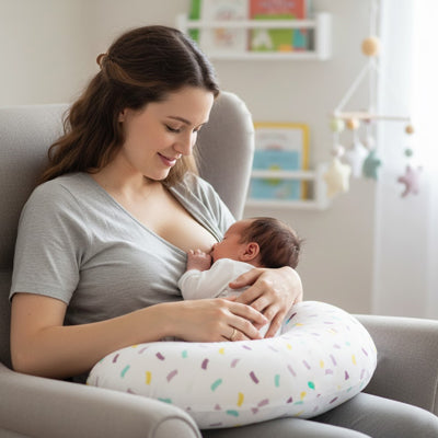 coussin d allaitement relaxant maman allaite enfant