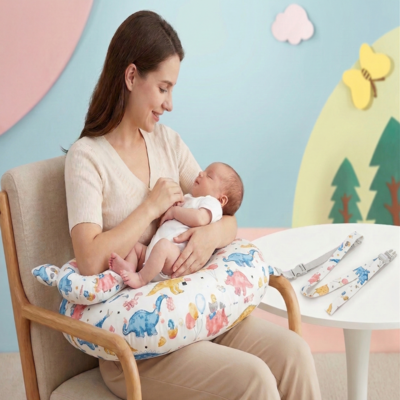 coussins d'allaitement adorable maman allaite enfant
