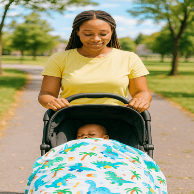 COUVERTURE BÉBÉ | ANIMAUX - BABYSTORE - BKAM