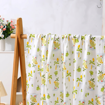 couverture bebe confortable safari dino