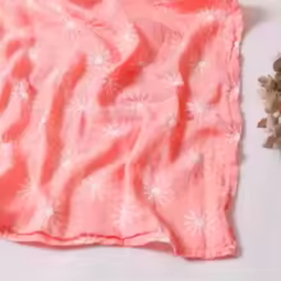 couverture bébé emmaillotage rose