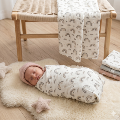 couverture-bebe-en-mousseline-enfant-dort-paisiblement