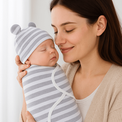 COUVERTURE EMMAILLOTAGE | BORÉE - BABYSTORE - BKAM
