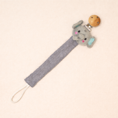 doudou attache tetine safari éléphant