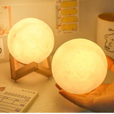 lampe veilleuse bebe atmosphère blanc chaud lunaire
