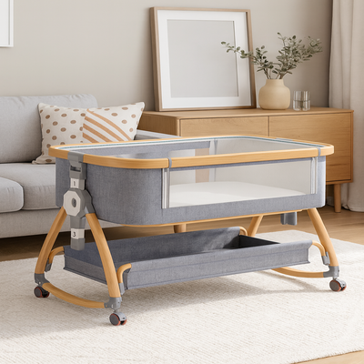 lit cododo 3 en 1 gris golf adorable