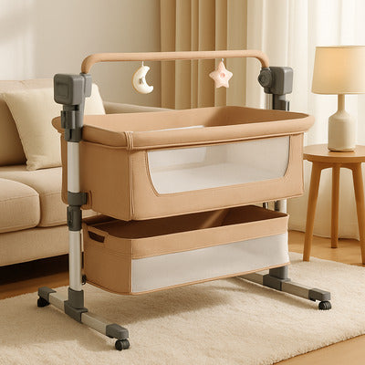 lit cododo brun au salon