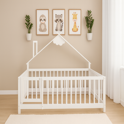 lit par terre robuste mur attrayant