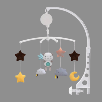 mobile musical bébé animaux ours