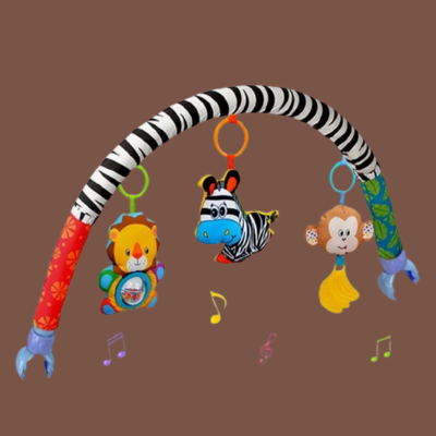 mobile pour bébé arc multicolore