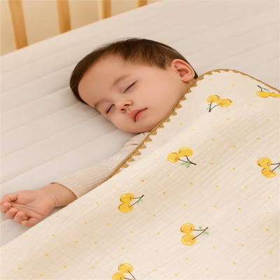 polaire couverture bebe douce doublée enfant endormi