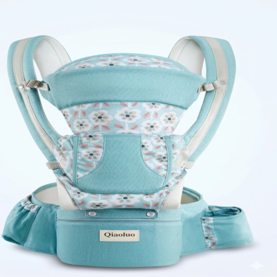 porte bebe ergobaby echarpe de portage fleur verte