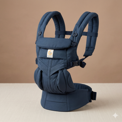 porte bébé multi usage bleu foncé