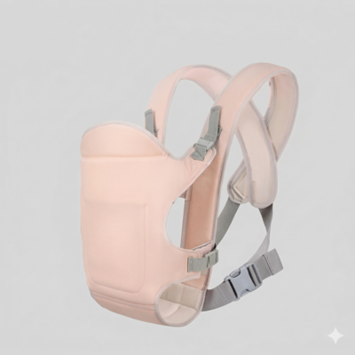 porte bébé multifonctionnel rose
