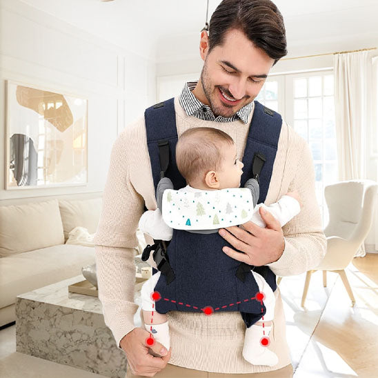 porte bébé nouveau né enfant dans son porte bébé