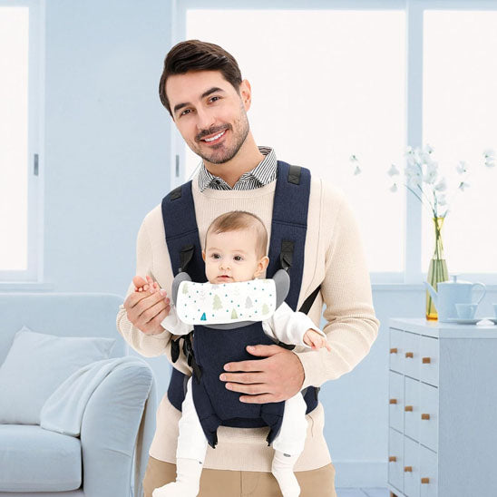 porte bébé nouveau né papa avec enfant