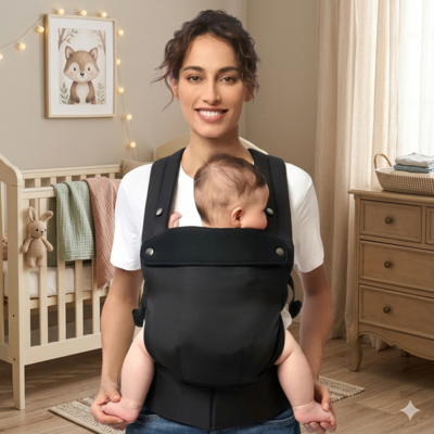 porte bébé physiologique maman avec enfant