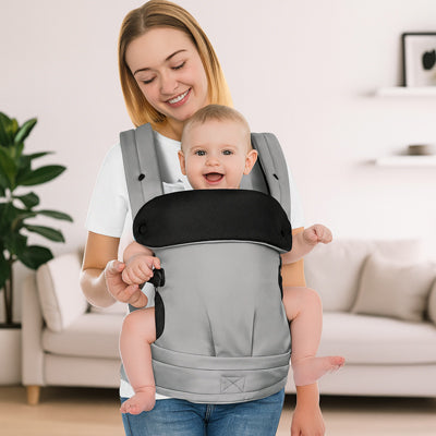 porte bébé physiologique maman souriante