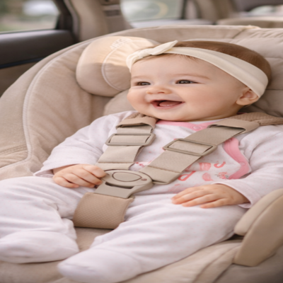 pyjama bébé fille combinaison imprimée bébé dans poussette
