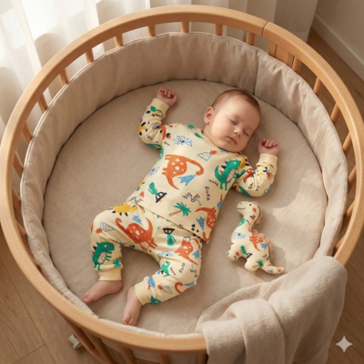 pyjama bebe noel moelleux enfant couché