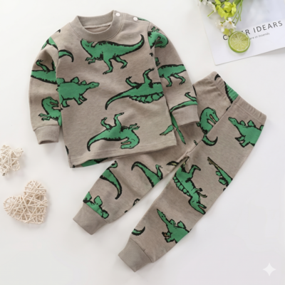pyjama bebe respirant gris
