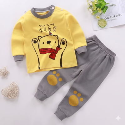 pyjama bebe respirant jaune