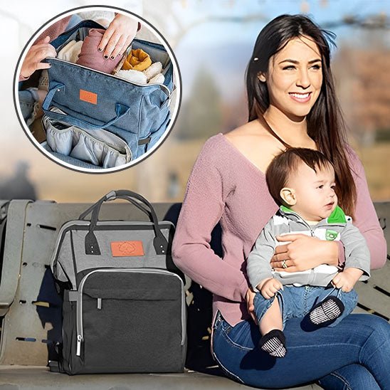 Sac à langer pour maman, grande capacité, multifonction pour les soins de bébé - BABYSTORE - BKAM