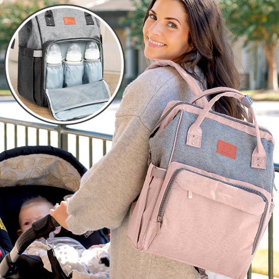 Sac à langer pour maman, grande capacité, multifonction pour les soins de bébé - BABYSTORE - BKAM