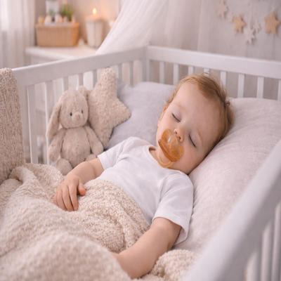 sucette doux sommeil bébé dort