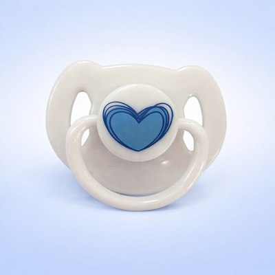 sucette pour bebe résistante bleu