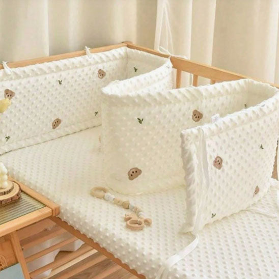 tour de lit bebe cocon douillet ourson admirable