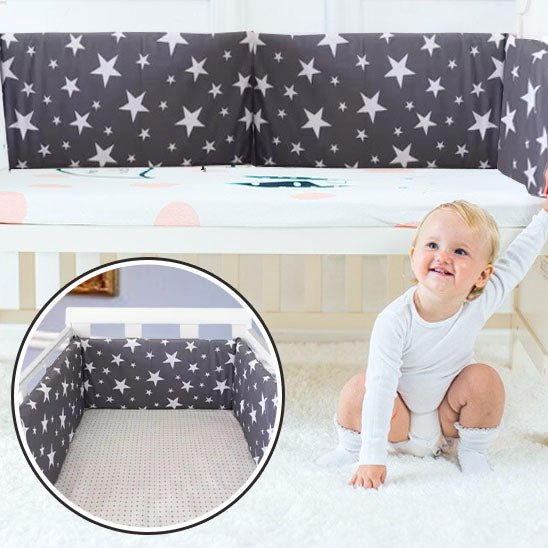 tour de lit bebe étoile adorable