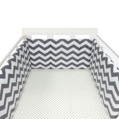 tour de lit respirant zéphir chevron garde corps pour bébé