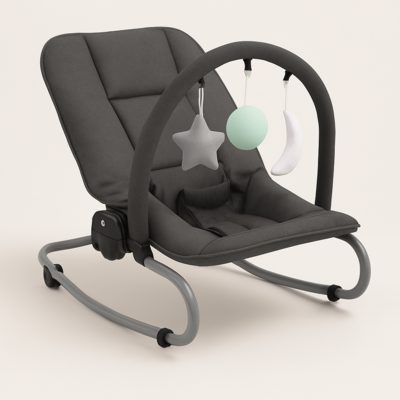 transat bebe confortable anthracite doux