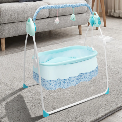 transat bebe haut bleu confortable