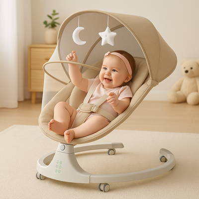 transate bebe kaki bébé souriant