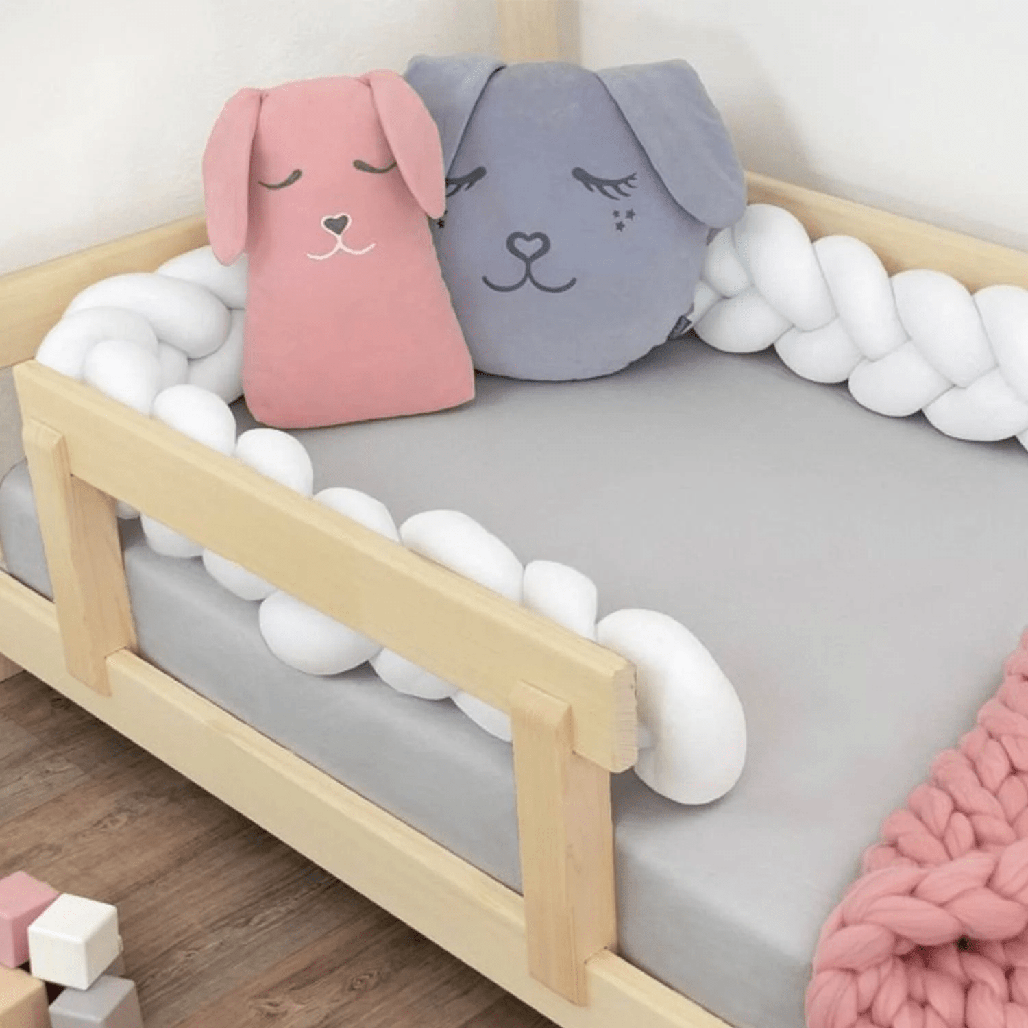 TRESSE DE LIT BÉBÉ | BLANC - BABYSTORE - BKAM