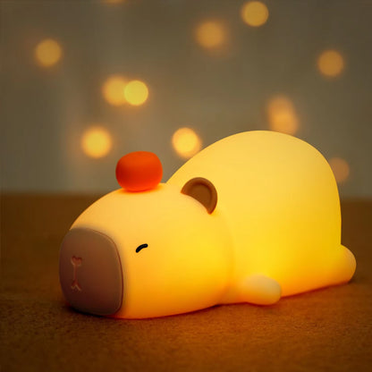 veilleuse bébé capybara b