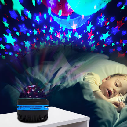 veilleuse bébé projection plafond ciel étoile enfant endormir