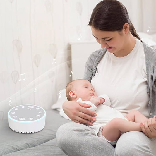 veilleuse bruit blanc relaxant bébé avec maman