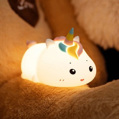 veilleuse licorne multifonction lumière ambiante